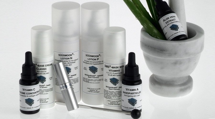 Dermaviduals products and solutions at face Fit