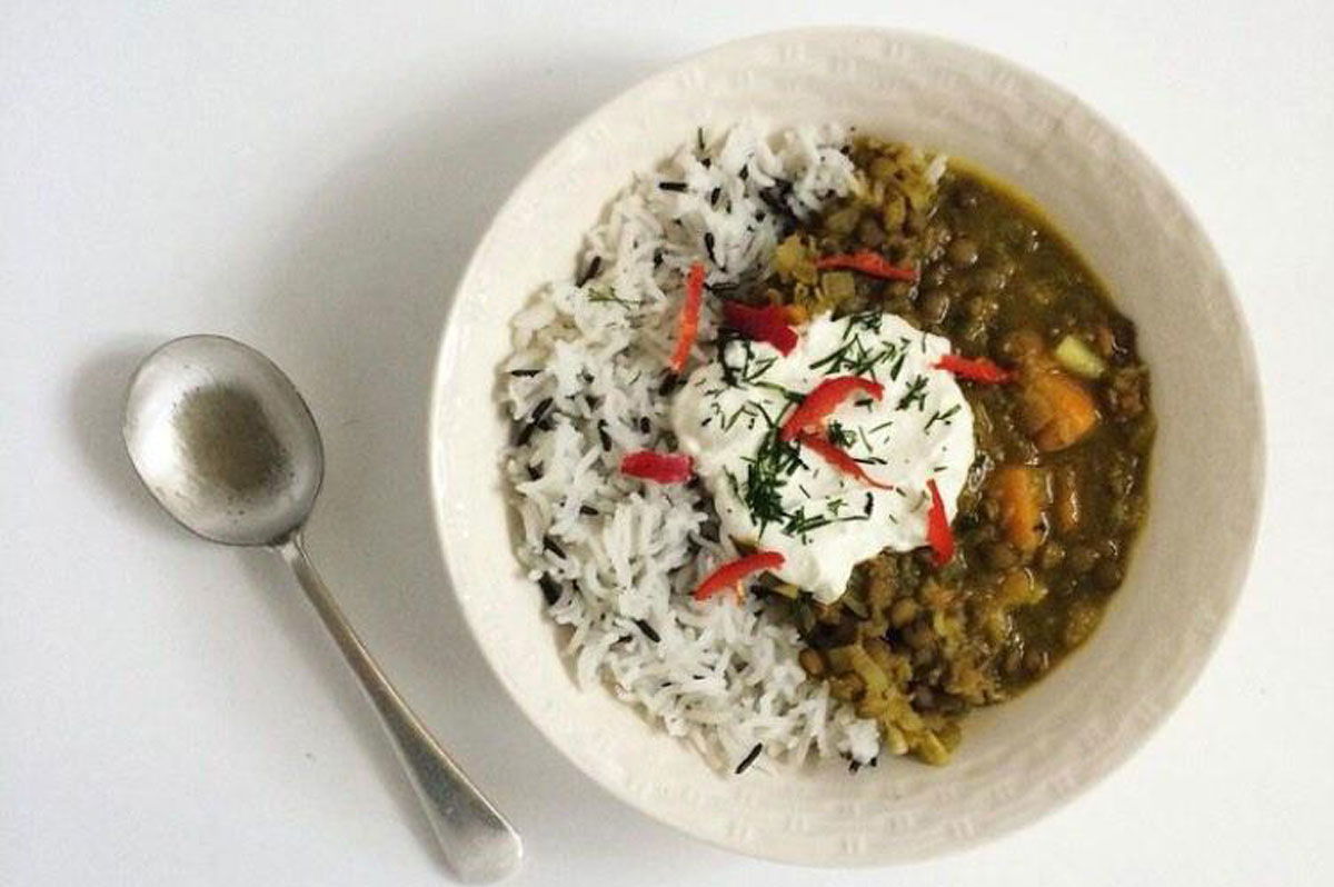 Warming Lentil Dhal Curry