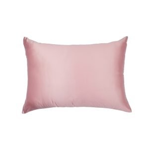 lunalux silk pillowcase blush pink
