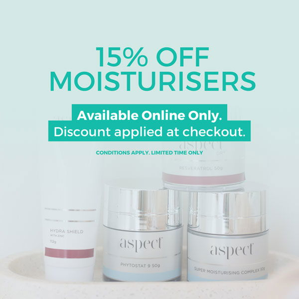 Replenish Your Winter Skin with 15% Off All Moisturisers promotion details