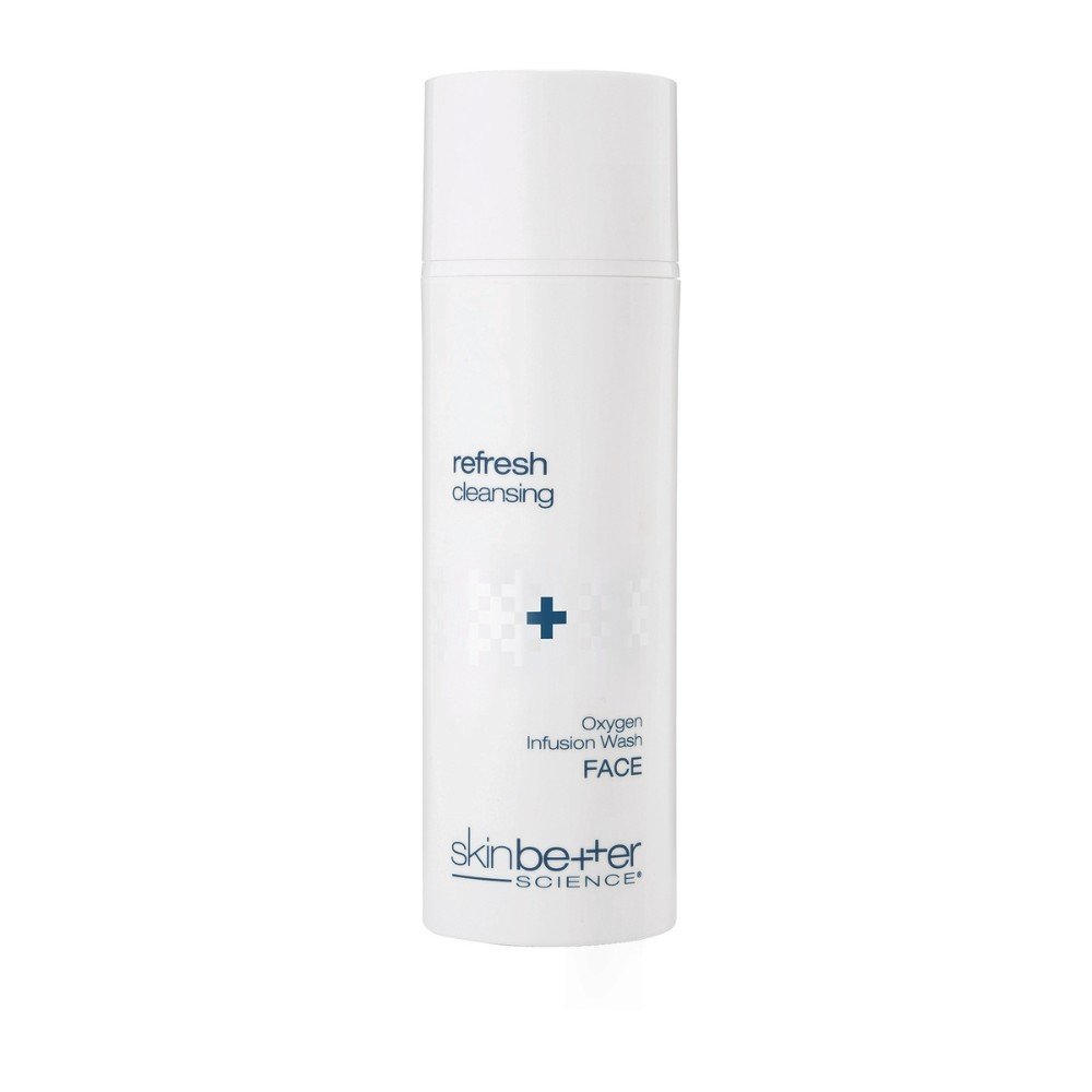 skin better science oxygen infusion face wash
